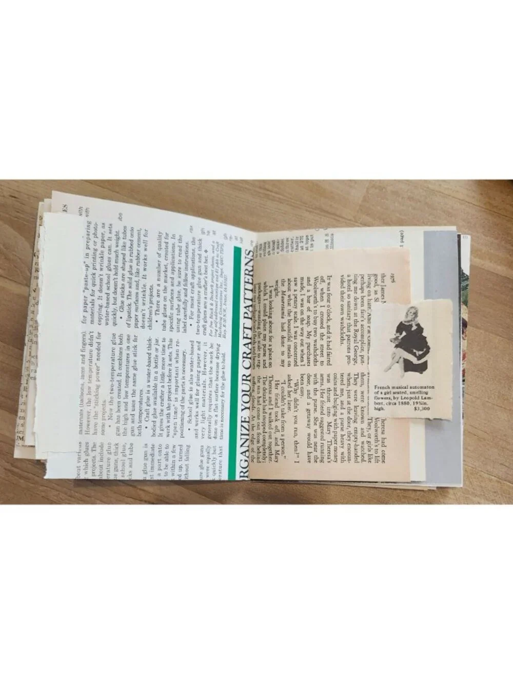 Junk Journal Made With All Vintage Paper- Handmade 88 pages